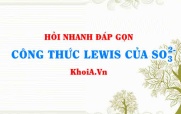 Công thức Lewis của SO32- (SO32- Lewis Structure)